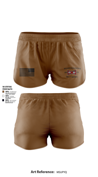 Ranger Panties, 361st MRB, Army, Teamtime, Team time, sublimation, custom sports apparel, team uniforms, spirit wear, spiritwear, sports uniforms, custom shirts, team store, custom team store, fundraiser sports, apparel fundraiser