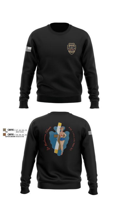 B Co. 1/114th S&S Crew Neck Sweatshirt - 5