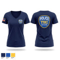 TSC PD Women's Short Sleeve V-neck Shirt - 1