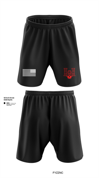 Athletic Shorts With Pockets, B co 334th BEB, , Teamtime, Team time, sublimation, custom sports apparel, team uniforms, spirit wear, spiritwear, sports uniforms, custom shirts, team store, custom team store, fundraiser sports, apparel fundraiser