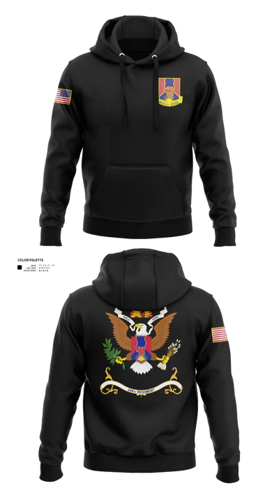1-249th Infantry Training Battalion 76844743 Hoodie - 30