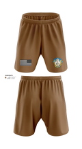1-7 Cavlary Division Apache Troop Blue Platoon Recon Junkies Athletic Shorts With Pockets - 23
