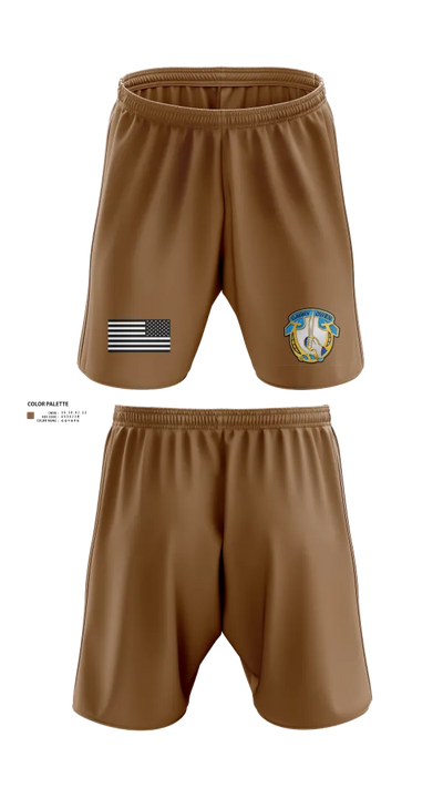 1-7 Cavlary Division Apache Troop Blue Platoon Recon Junkies Athletic Shorts With Pockets - 23