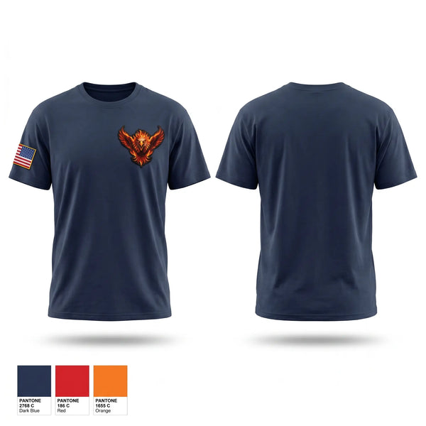 Old School Cotton Feel Shirt, Sayre Fire & Rescue, Fire Department, Teamtime, Team time, sublimation, custom sports apparel, team uniforms, spirit wear, spiritwear, sports uniforms, custom shirts, team store, custom team store, fundraiser sports, apparel fundraiser