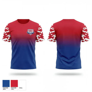Short Sleeve Performance Shirt, USA Softball of Kansas, Softball, Teamtime, Team time, sublimation, custom sports apparel, team uniforms, spirit wear, spiritwear, sports uniforms, custom shirts, team store, custom team store, fundraiser sports, apparel fundraiser
