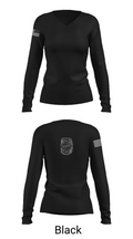 Huntsville Police Department Bomb Squad 61951311 Women's Long Sleeve V-neck Shirt - 23