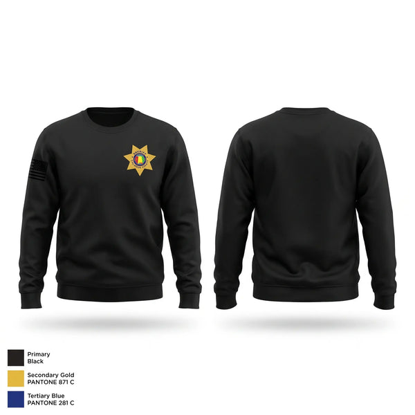 Crew Neck Sweatshirt, Calhoun County Sheriff's Office, Police, Teamtime, Team time, sublimation, custom sports apparel, team uniforms, spirit wear, spiritwear, sports uniforms, custom shirts, team store, custom team store, fundraiser sports, apparel fundraiser