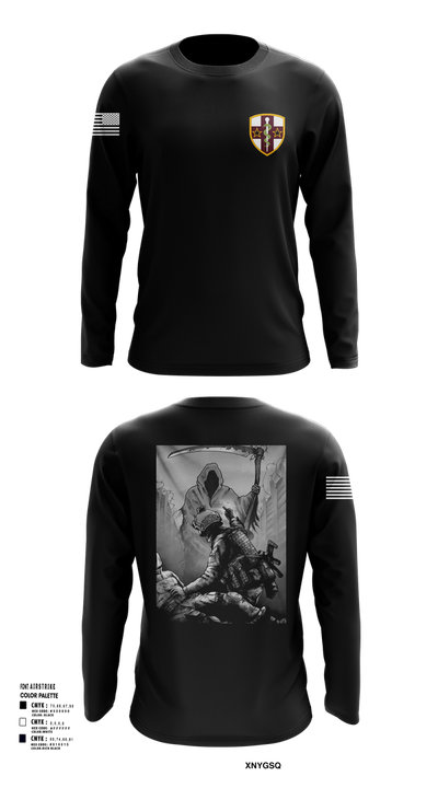 7455th MORU 95873552 Long Sleeve Performance Shirt 102