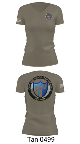 Womens Short Sleeve Vneck Shirt, Empire Shield, , Teamtime, Team time, sublimation, custom sports apparel, team uniforms, spirit wear, spiritwear, sports uniforms, custom shirts, team store, custom team store, fundraiser sports, apparel fundraiser