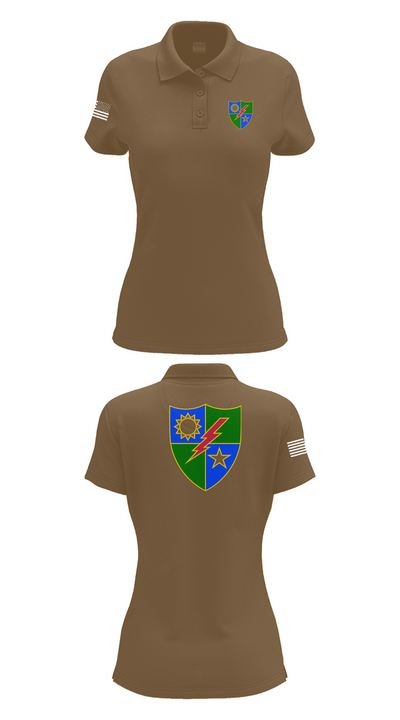 75th 74408618 Women's Short Sleeve Performance Polo  - 15