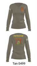 BEER 35985553 Women's Long Sleeve V-neck Shirt - 77