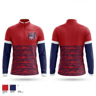 Quarter Zip Jacket, Wall High School Field Hockey, Field Hockey, Teamtime, Team time, sublimation, custom sports apparel, team uniforms, spirit wear, spiritwear, sports uniforms, custom shirts, team store, custom team store, fundraiser sports, apparel fundraiser