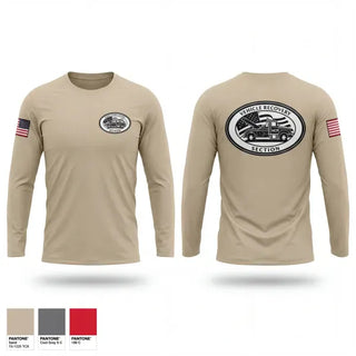 Long Sleeve Performance Shirt, Vehicle Recovery Section, Police, Teamtime, Team time, sublimation, custom sports apparel, team uniforms, spirit wear, spiritwear, sports uniforms, custom shirts, team store, custom team store, fundraiser sports, apparel fundraiser
