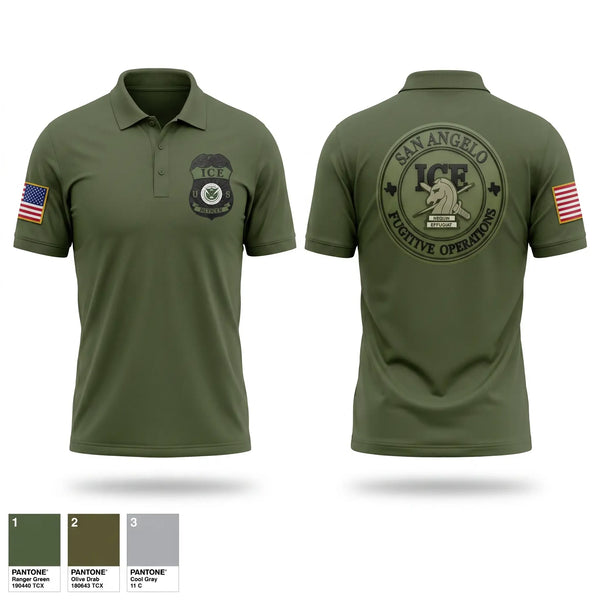 Short Sleeve Performance Polo, Fugitive operations, Police, Teamtime, Team time, sublimation, custom sports apparel, team uniforms, spirit wear, spiritwear, sports uniforms, custom shirts, team store, custom team store, fundraiser sports, apparel fundraiser