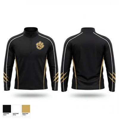Manassas Park High School 72922139 Quarter Zip Jacket - 1