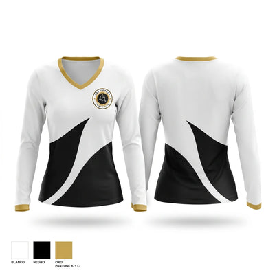 COPALA FC Women's Long Sleeve V-neck Shirt - 1