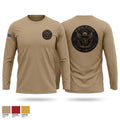 1st Battalion 24th Infantry regiment Long Sleeve Performance Shirt - 1