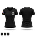 Presidio Police Department Women's Short Sleeve V-neck Shirt - 1
