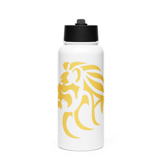 Wichita Lions 53633609 Stainless Steel Water Bottle with a Straw Lid