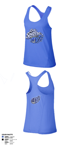 Womens Track Singlet, Lady Spitfire, Softball, Teamtime, Team time, sublimation, custom sports apparel, team uniforms, spirit wear, spiritwear, sports uniforms, custom shirts, team store, custom team store, fundraiser sports, apparel fundraiser