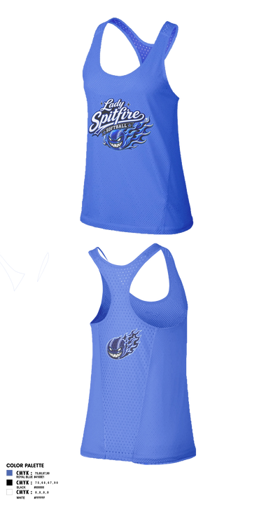 Lady Spitfire Women's Track Singlet - 3