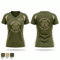 Clovers Clean Streets LLC Women's Short Sleeve V-neck Shirt - 1