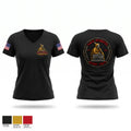 Safe Streets Gang Unit Women's Short Sleeve V-neck Shirt - 1