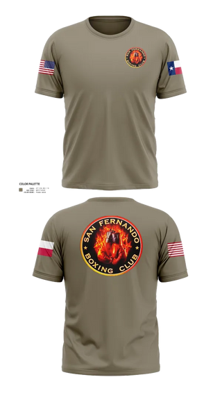 Short Sleeve Performance Shirt, San Fernando Boxing Club, Spirit Store, Teamtime, Team time, sublimation, custom sports apparel, team uniforms, spirit wear, spiritwear, sports uniforms, custom shirts, team store, custom team store, fundraiser sports, apparel fundraiser