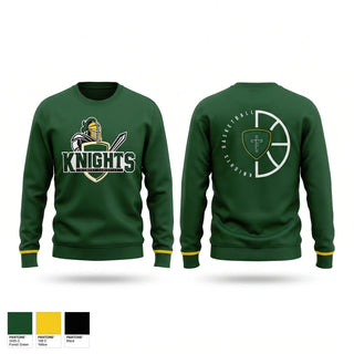 Crew Neck Sweatshirt, Knights, Men's Basketball, Teamtime, Team time, sublimation, custom sports apparel, team uniforms, spirit wear, spiritwear, sports uniforms, custom shirts, team store, custom team store, fundraiser sports, apparel fundraiser