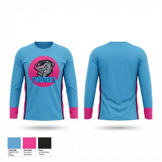 Long Sleeve Performance Shirt, Twisters, Softball, Teamtime, Team time, sublimation, custom sports apparel, team uniforms, spirit wear, spiritwear, sports uniforms, custom shirts, team store, custom team store, fundraiser sports, apparel fundraiser
