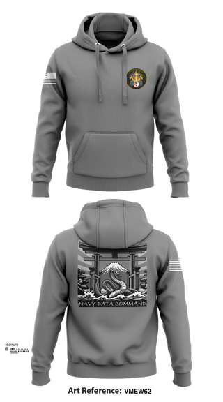 Hoodie, Navy Data Command, , Teamtime, Team time, sublimation, custom sports apparel, team uniforms, spirit wear, spiritwear, sports uniforms, custom shirts, team store, custom team store, fundraiser sports, apparel fundraiser