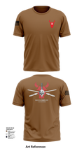D Co 1-133 IN 71672506 Short Sleeve Performance Shirt - 11