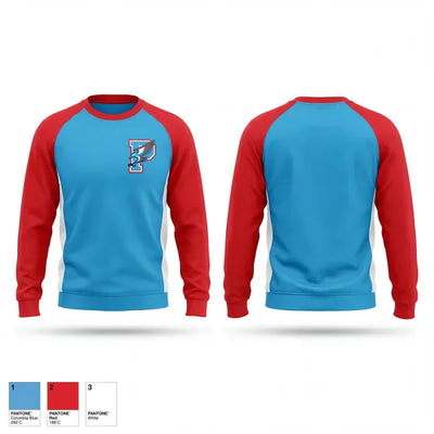 Piute High School Track & Field 82237769 Crew Neck Sweatshirt - 1