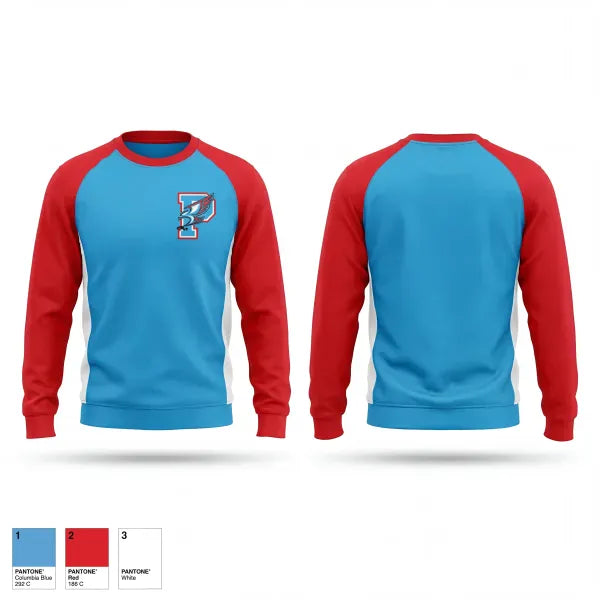 Crew Neck Sweatshirt, Piute High School Track & Field, Track & Field, Teamtime, Team time, sublimation, custom sports apparel, team uniforms, spirit wear, spiritwear, sports uniforms, custom shirts, team store, custom team store, fundraiser sports, apparel fundraiser