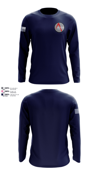Long Sleeve Performance Shirt, Agoge Combatives, , Teamtime, Team time, sublimation, custom sports apparel, team uniforms, spirit wear, spiritwear, sports uniforms, custom shirts, team store, custom team store, fundraiser sports, apparel fundraiser