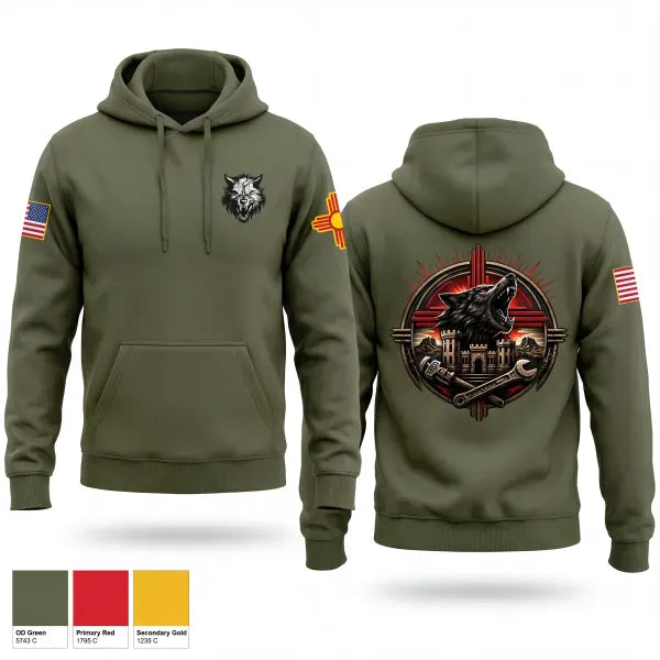 Hoodie, 333rd Engineer Detachment, Army, Teamtime, Team time, sublimation, custom sports apparel, team uniforms, spirit wear, spiritwear, sports uniforms, custom shirts, team store, custom team store, fundraiser sports, apparel fundraiser