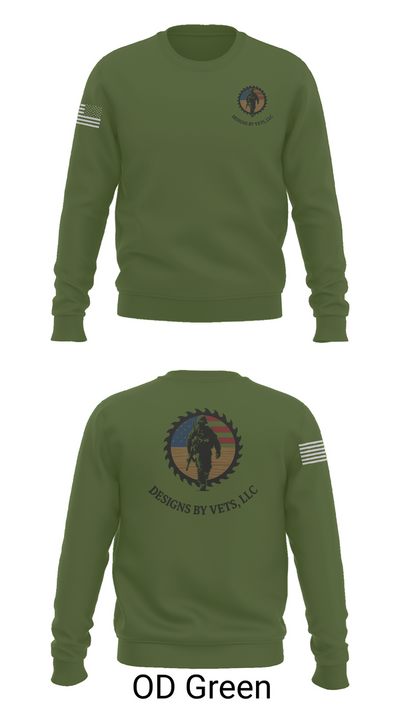 Designs By Vets 85600951 Crew Neck Sweatshirt - 45