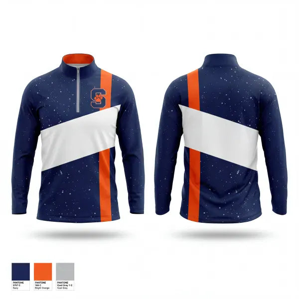 Quarter Zip Jacket, Solvay High School Softball, Softball, Teamtime, Team time, sublimation, custom sports apparel, team uniforms, spirit wear, spiritwear, sports uniforms, custom shirts, team store, custom team store, fundraiser sports, apparel fundraiser