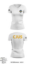 CJUS 53397177 Women's Short Sleeve V-neck Shirt - 2