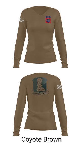 Womens Long Sleeve Vneck Shirt, A.Co 1-22 ASB, , Teamtime, Team time, sublimation, custom sports apparel, team uniforms, spirit wear, spiritwear, sports uniforms, custom shirts, team store, custom team store, fundraiser sports, apparel fundraiser