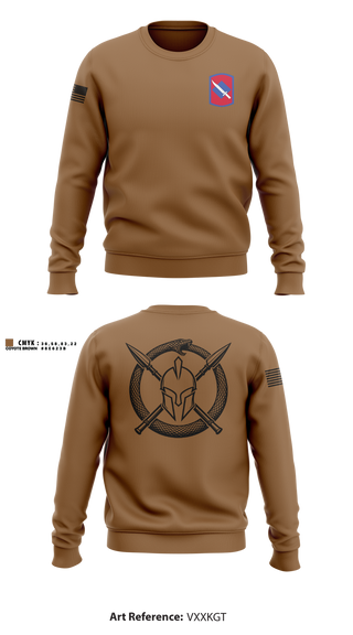 Crew Neck Sweatshirt, Cco 2-153, National Guard, Teamtime, Team time, sublimation, custom sports apparel, team uniforms, spirit wear, spiritwear, sports uniforms, custom shirts, team store, custom team store, fundraiser sports, apparel fundraiser