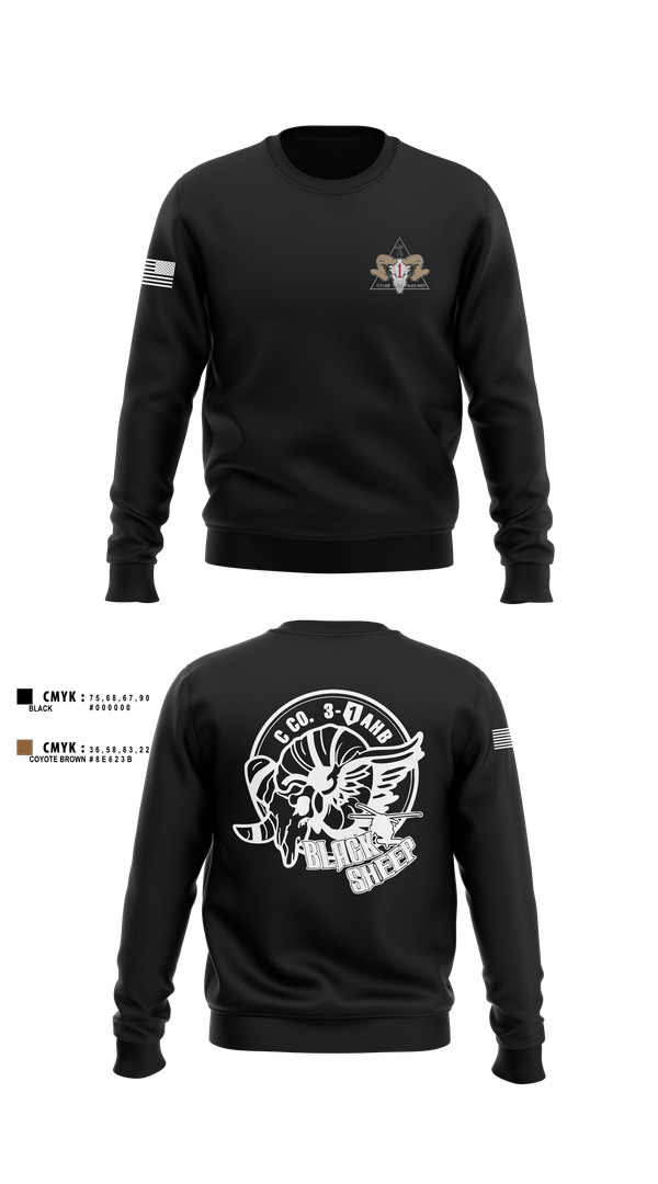 Crew Neck Sweatshirt, C-Co, 3-1 AHB, 1ID, , Teamtime, Team time, sublimation, custom sports apparel, team uniforms, spirit wear, spiritwear, sports uniforms, custom shirts, team store, custom team store, fundraiser sports, apparel fundraiser