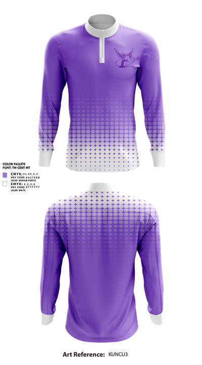 The Charlotte Flights 53419611 Quarter Zip Jacket - 2