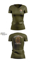 National Park Rangers Women's Short Sleeve V-neck Shirt - 11