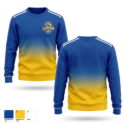 Lakeview Lions Crew Neck Sweatshirt - 1