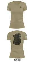 Deployment & Distribution Flight 11533271 Women's Short Sleeve V-neck Shirt - 88