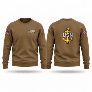 Crew Neck Sweatshirt, 2025 S3 Ops, Navy, Teamtime, Team time, sublimation, custom sports apparel, team uniforms, spirit wear, spiritwear, sports uniforms, custom shirts, team store, custom team store, fundraiser sports, apparel fundraiser