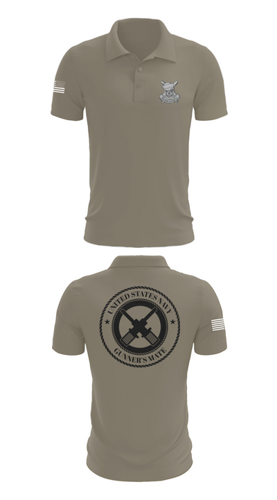 GUNNERSMATE 50688941 Short Sleeve Performance Polo - 64