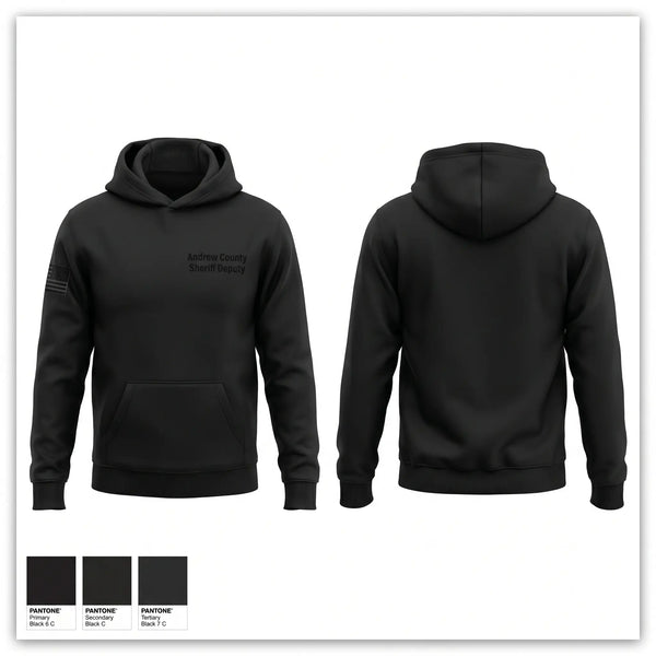 Hoodie, Andrew County Sheriff Deputy, Police, Teamtime, Team time, sublimation, custom sports apparel, team uniforms, spirit wear, spiritwear, sports uniforms, custom shirts, team store, custom team store, fundraiser sports, apparel fundraiser
