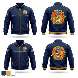 Windbreaker, Marion Fire Rescue, Fire Department, Teamtime, Team time, sublimation, custom sports apparel, team uniforms, spirit wear, spiritwear, sports uniforms, custom shirts, team store, custom team store, fundraiser sports, apparel fundraiser